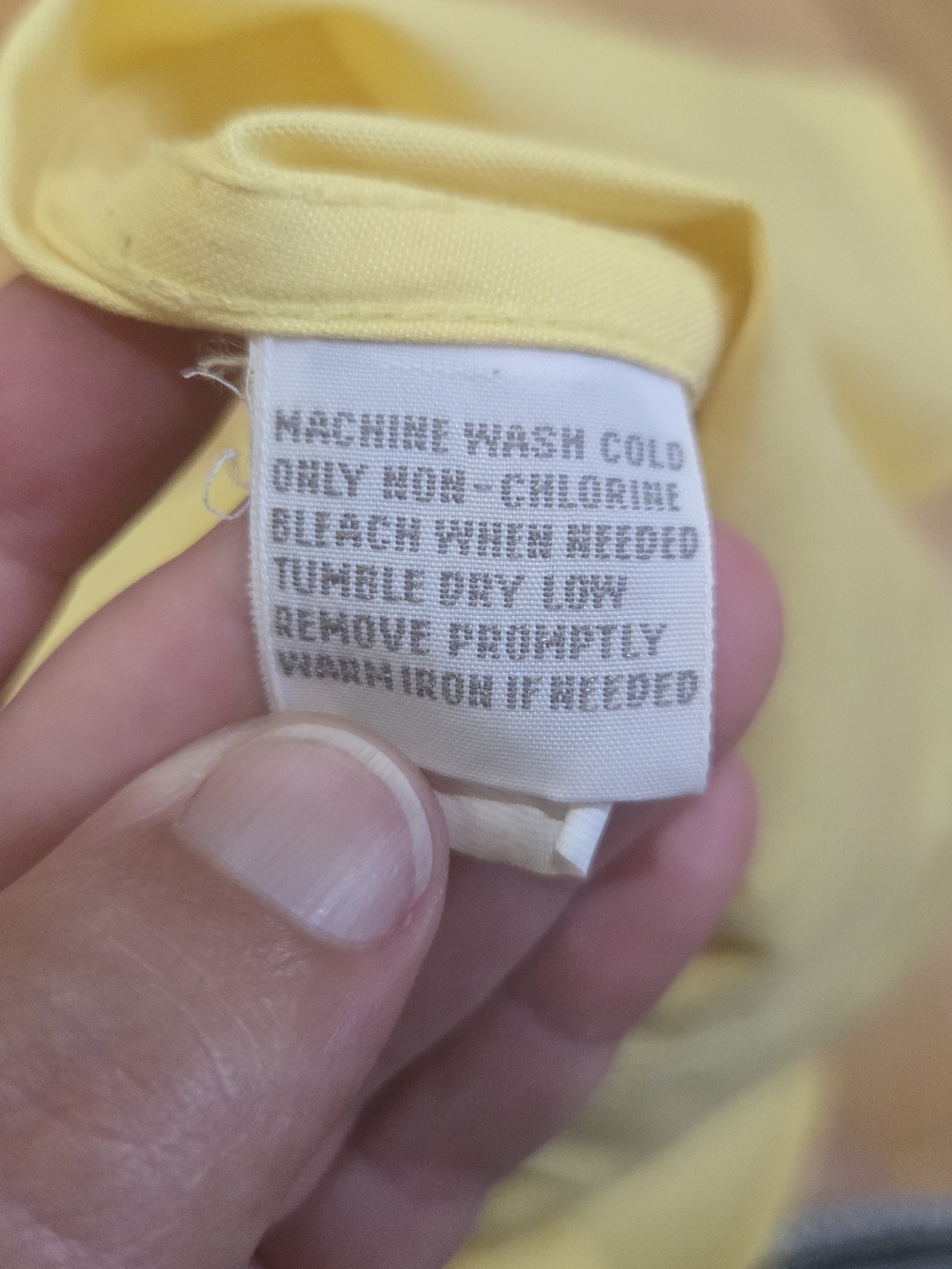 Foxcroft Pale Yellow Sleeveless Button-Down Shirt - Picture 7 of 8